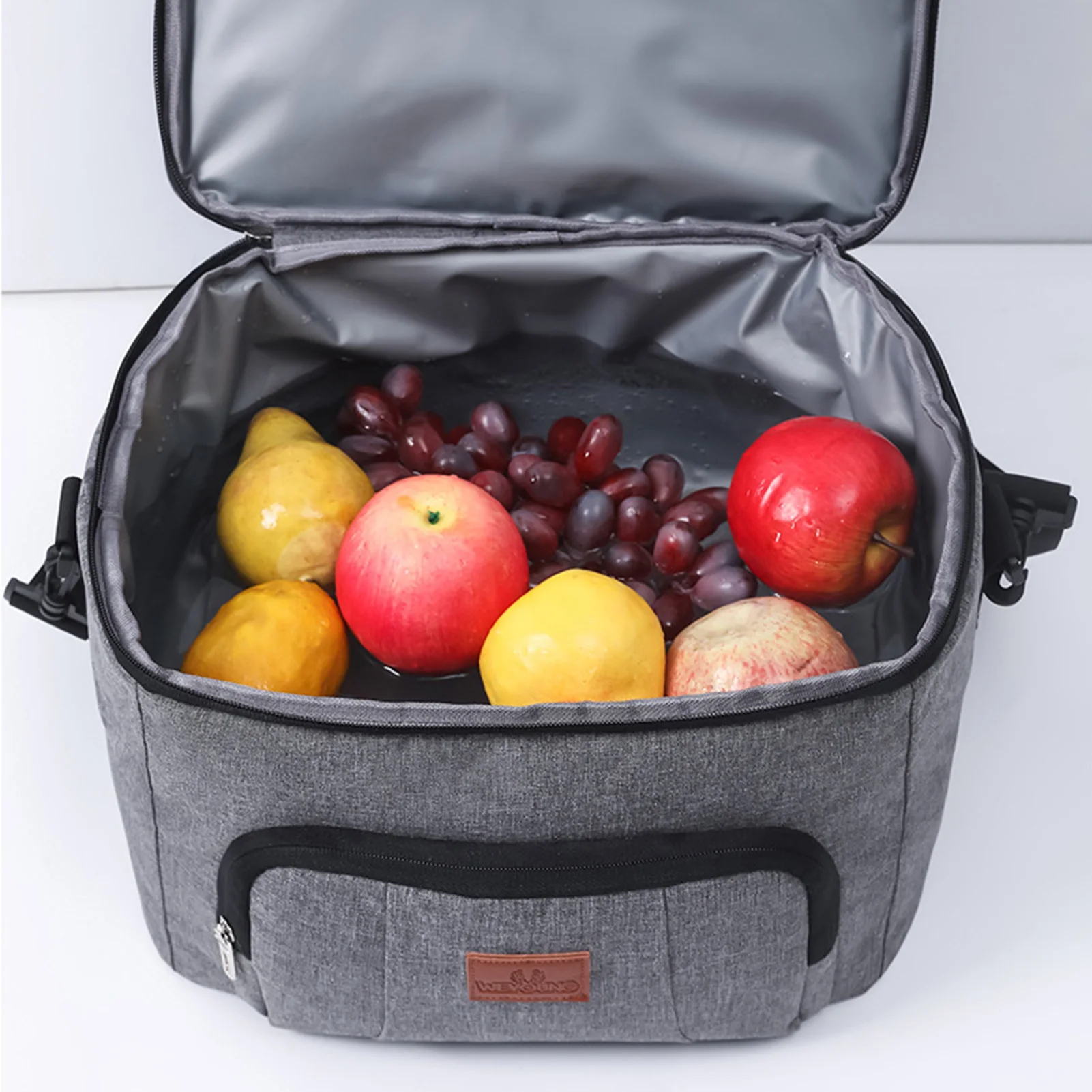 10/15L Insulated Thermal Cooler Lunch Box Storage Bag Food Beverage Fruit Fresh Keeping Storage Bag For Outdoor Camping Picnic