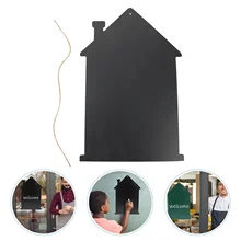 Plaque murale suspendue créative vierge pour porte, 1 pièce