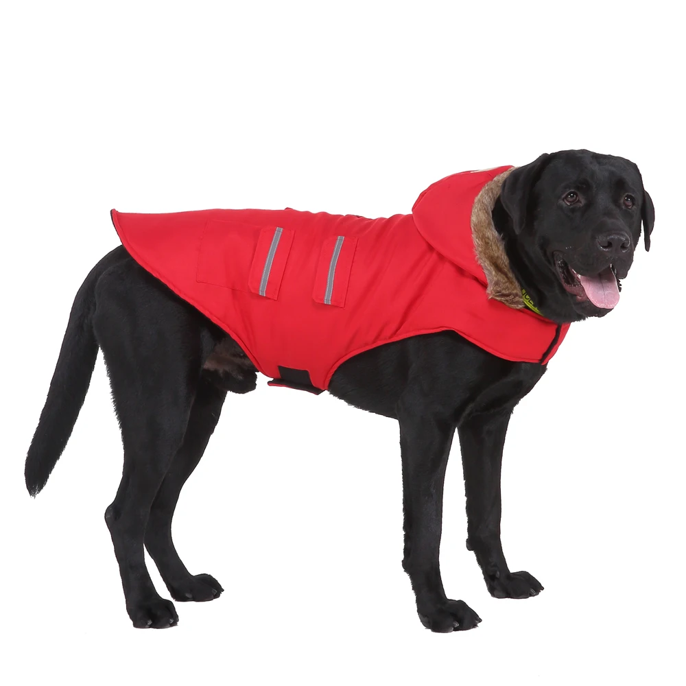 Курта для собак теплая одежда для щенков Осенняя зимняя одежда для домашних животных для собак с капюшоном Чихуахуа французская одежда для бульдога