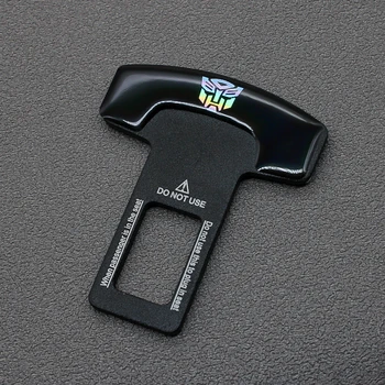

Transformers Autobots car seat belt clip safety belt plug for BMW Audi Opel Lada KIA Honda Toyota Suzuki Ford Car Accessories