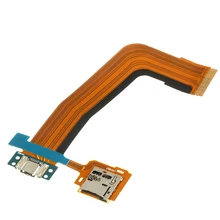 Micro SD карта памяти USB порт зарядки гибкий кабель Ремонт Часть для Samsung Galaxy Tab S 10," SM-T800 T805 3g держатель для микро-СД зарядки