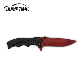 

Jump Time 13cm x 3cm Car Stickers Crimson Web Nomad Knife Personality Bumper Windows Camper Waterproof Laptop Car Accessories