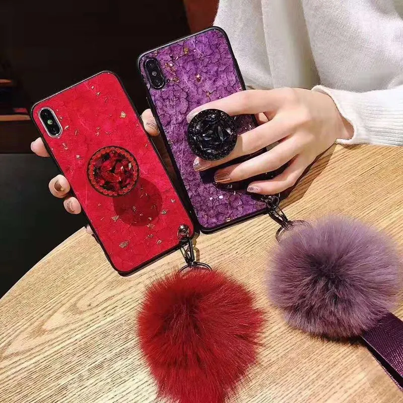 

Luxury anti-fall phone case For Redmi 8 7 6 4 A X Pro Plus case Note 8 7 6 5 4 Pro S2 Y3 go Gold foil marble Epoxy phone cover