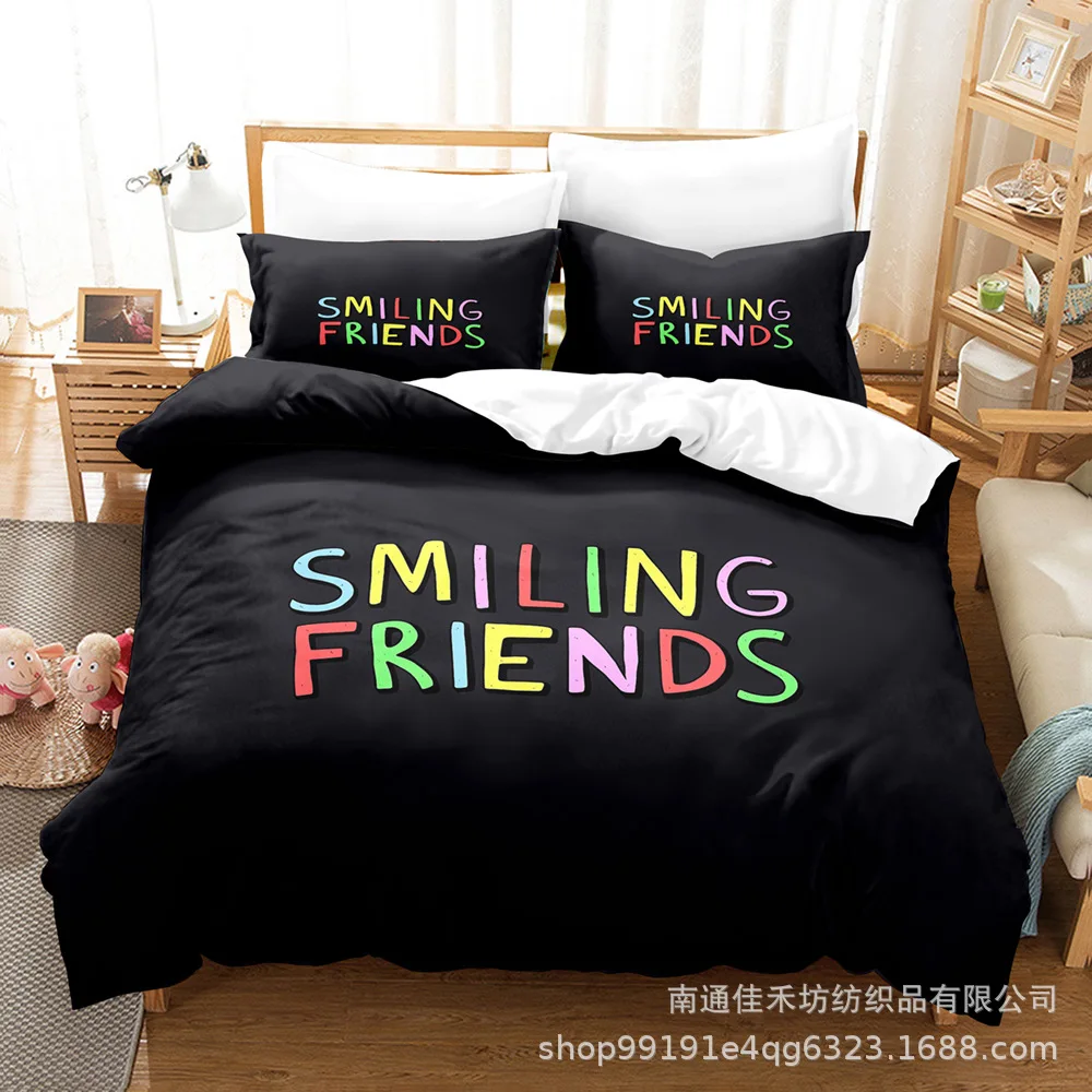 Friends Bedding Set Single Twin Full Queen King Size Comedy Friends Bed Set Aldult Kid Bedroom Duvetcover Sets 3D Print 019