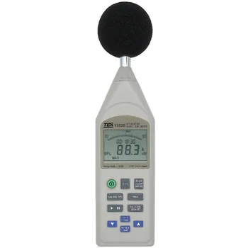 

TES-1353S Integrating Sound Level Meter(USB)Five Range from 30 to 130dB,Impulse/Fast/Slow Dynamic Characteristic,A&C Frequency.