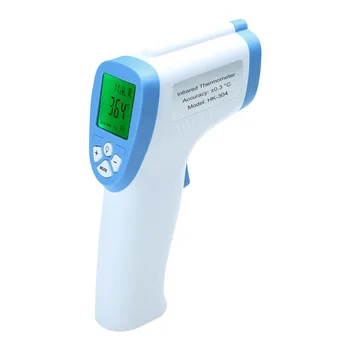 

Home Non-Contact Infrared Forehead Thermometer for Baby Child and Adult Surface of Objects with Memory Function Color Alarm