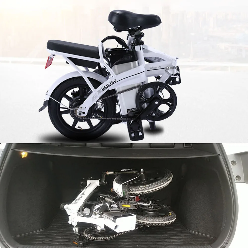 Top E Bike Scooter Two Wheels Electric Bicycle Brushless Motor 250W 48V Folding Smart Two Wheels Electric Scooter For Adult 10