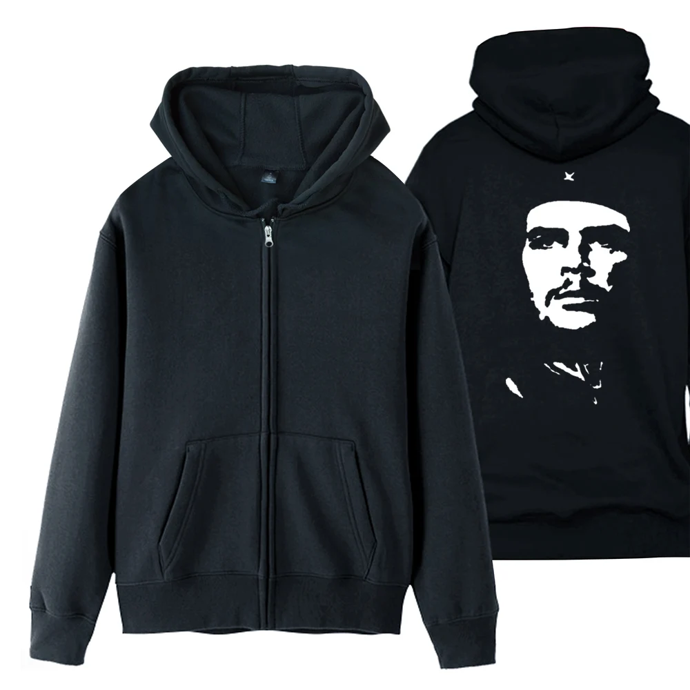 Ветровка Che Guevara мужская с капюшоном верхняя одежда на молнии полиэстеровый