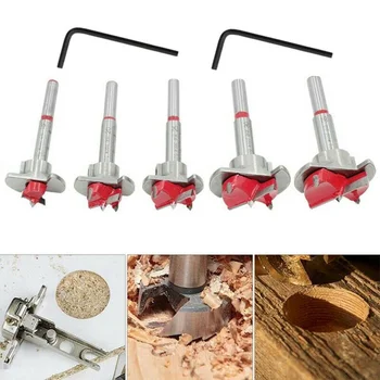 

Auger Router bit Drill Bit Carbide 15/20/25/30/35mm Woodworking Positioning