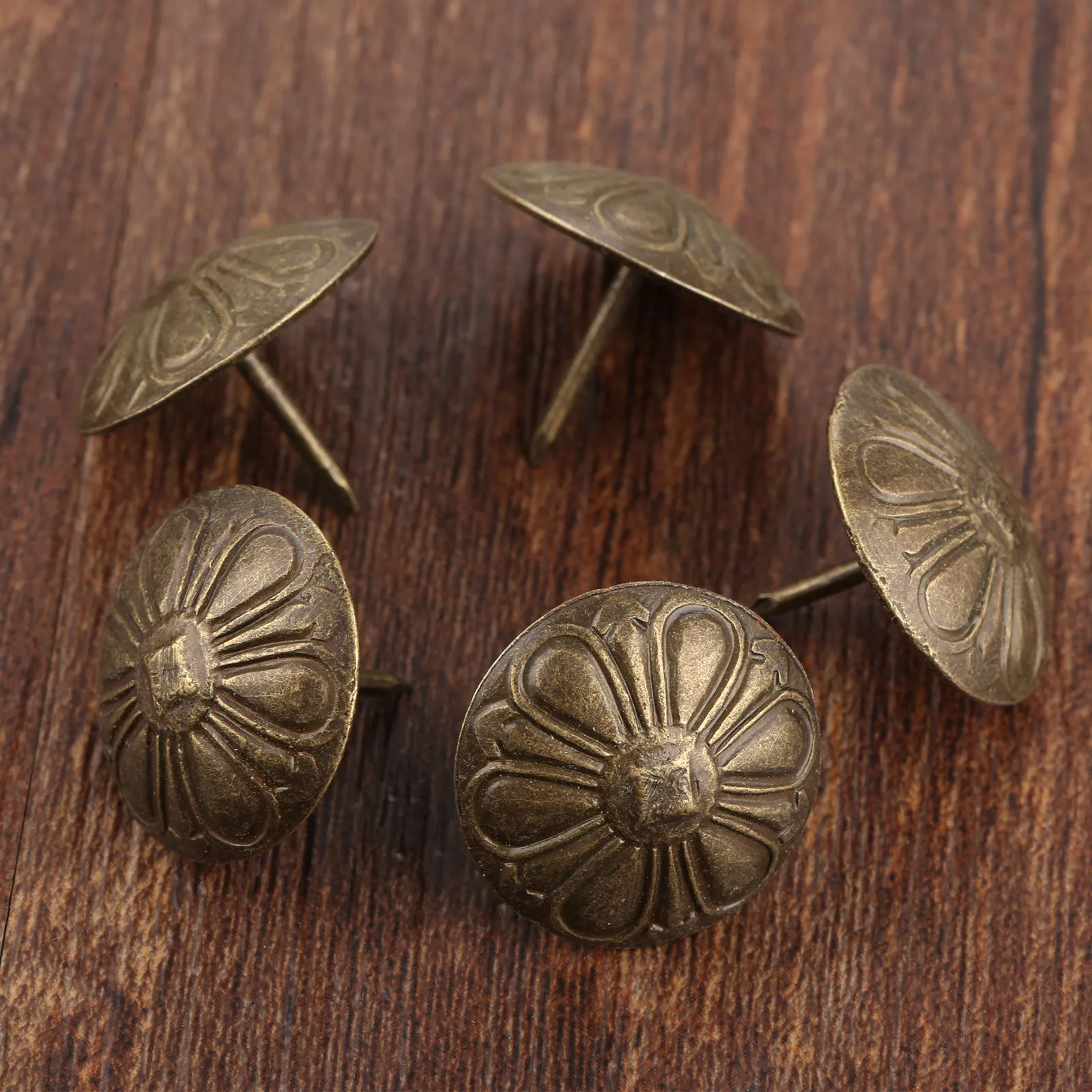 Upholstery Nail 20Pcs Vintage Jewelry Wood Box Furniture Tack Stud Pushpin