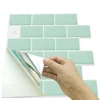 Home Waterproof Self adhesive Mosaic Vinyl Wall Tile Kitchen Peel and Stick Backsplash Bathroom ► Photo 3/6