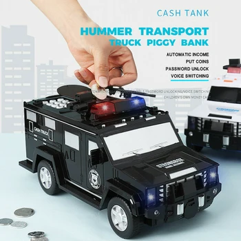 

Music Smart Kids Password Piggy Bank Banknote Car Coin Toy Paper Money Save Money Box Saving Box Children Birthday