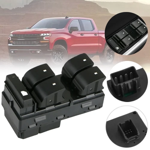 Главный переключатель стеклоподъемника для Chevrolet Silverado GMC Sierra со стороны водителя
