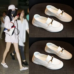 Women's Shoes 2020 New Autumn Flat Single Shoes Women's One-step Non-slip Soft Sole Women's Shoes Zapatos De Mujer