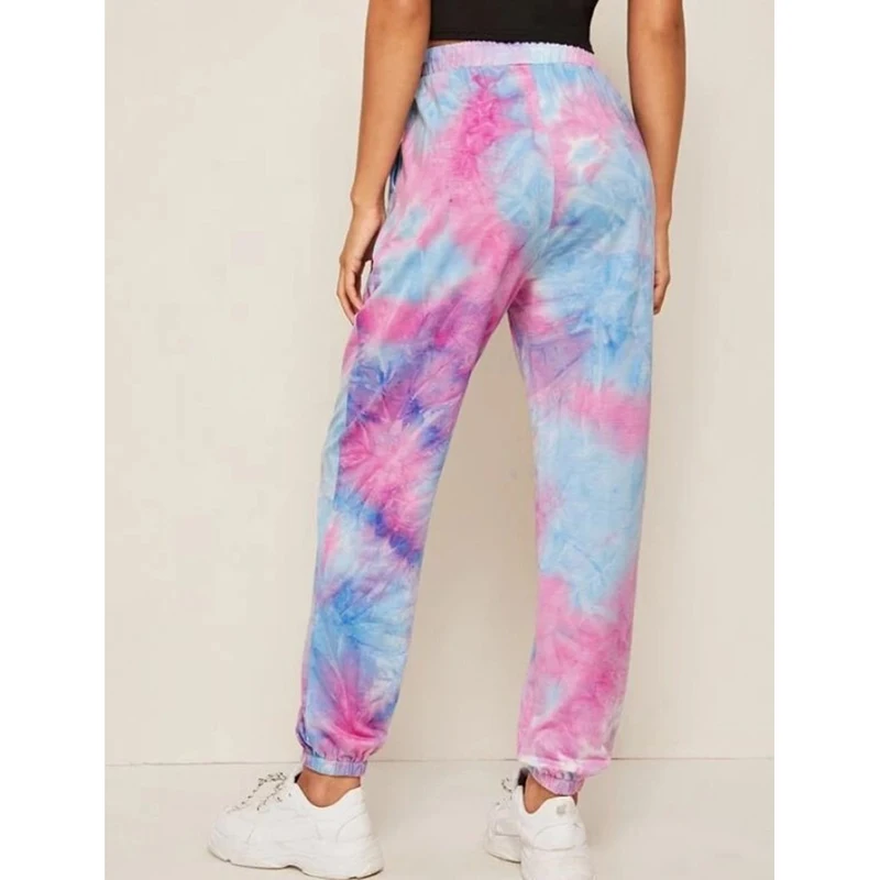 Harajuku Tie Dye Sweatpants Rainbow 