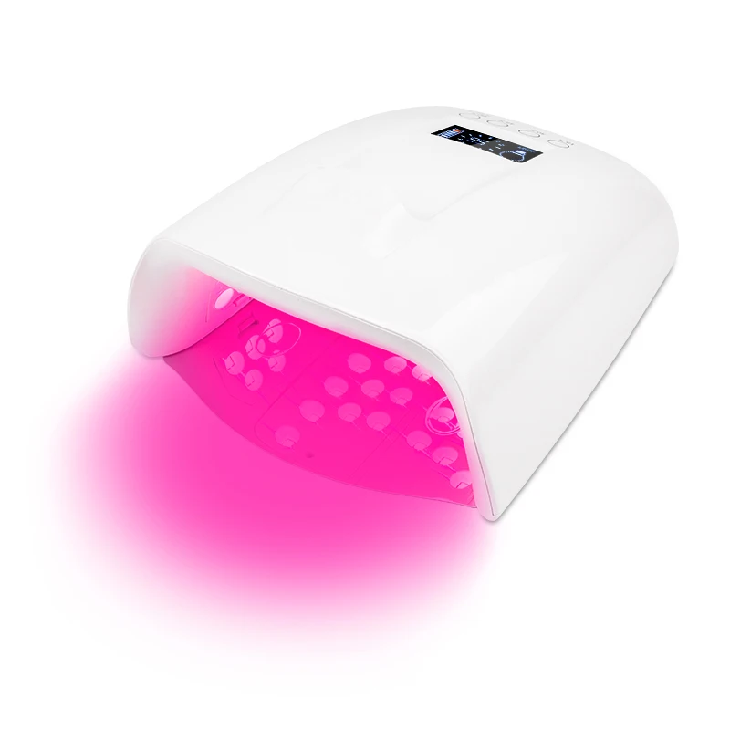 

Cordless RED Light Cordless 60W LED UV Nail Lamp For Curing Gel Polish Wireless with Lithium Battery 60W Pro Light