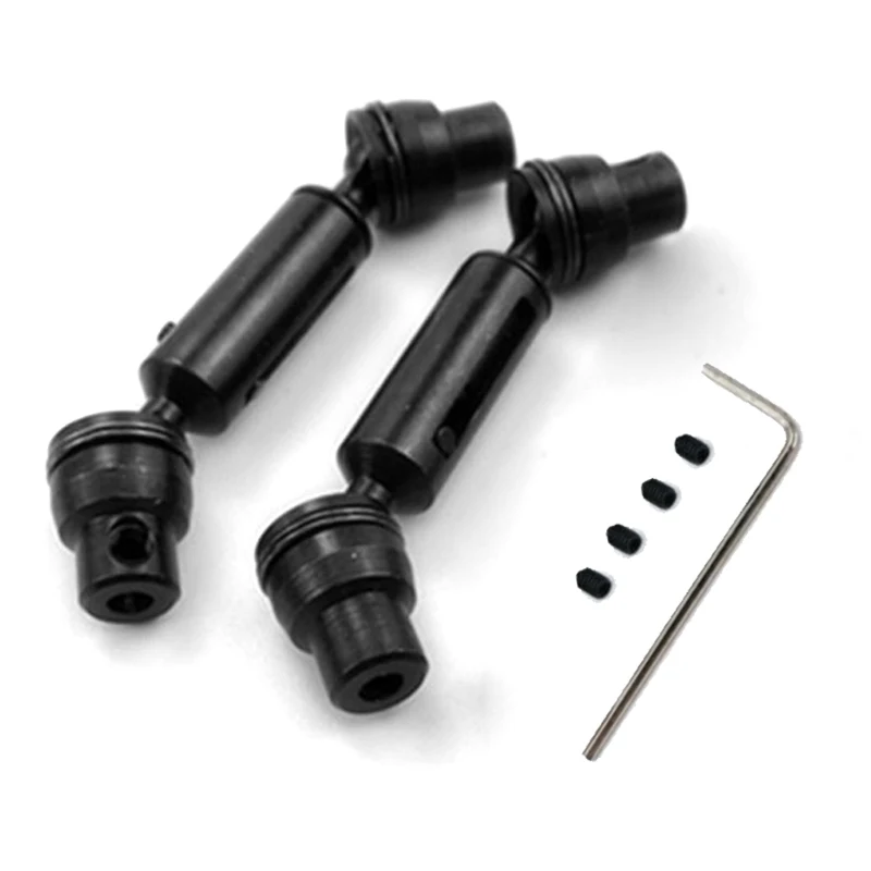 2PCS Upgrade Metal Drive Axle Shaft Joint CVD Replacement For WPL 1/16 B14 C14 B24 C24 C34 Model Car Truck Repair Tool parts | Инструменты