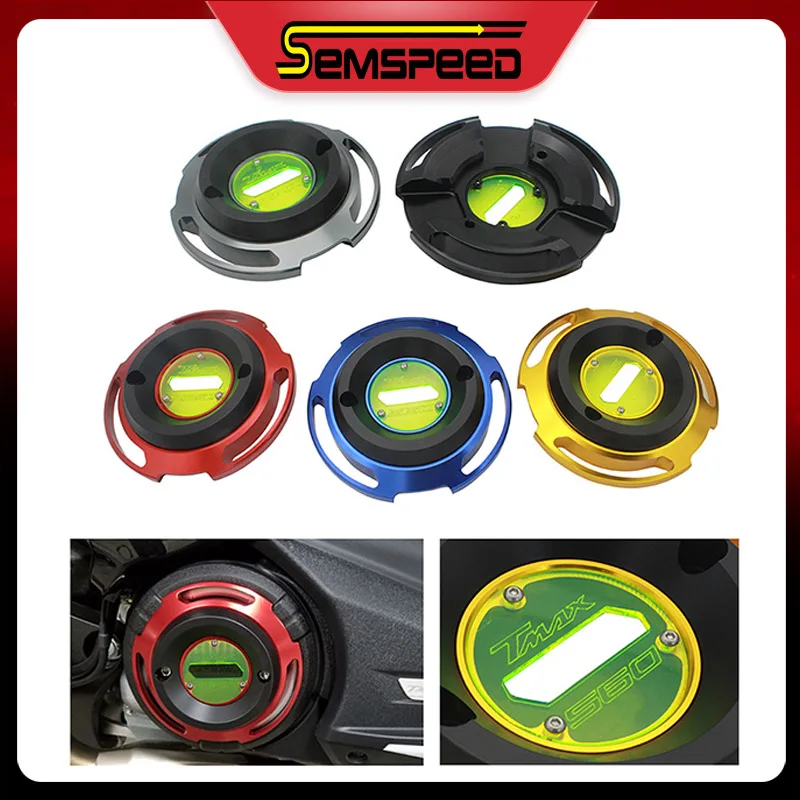 Чехол статора мотоцикла для Yamaha T-MAX TMAX 560 2020 SEMSPEED новейшая Защита крышки двигателя