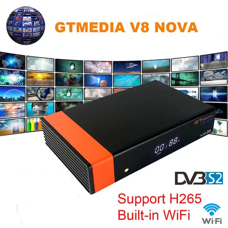 

TV STB Set Top Box Digital Converter Box with Recording Media Player TV Tuner Function TV Signal Receiver
