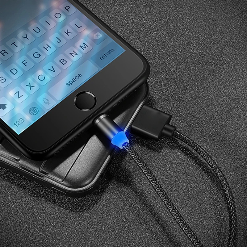 Магнитный кабель Micro USB 1 м для Samsung Android мобильный телефон Type c зарядка Huawei P20 P30 Mate 20