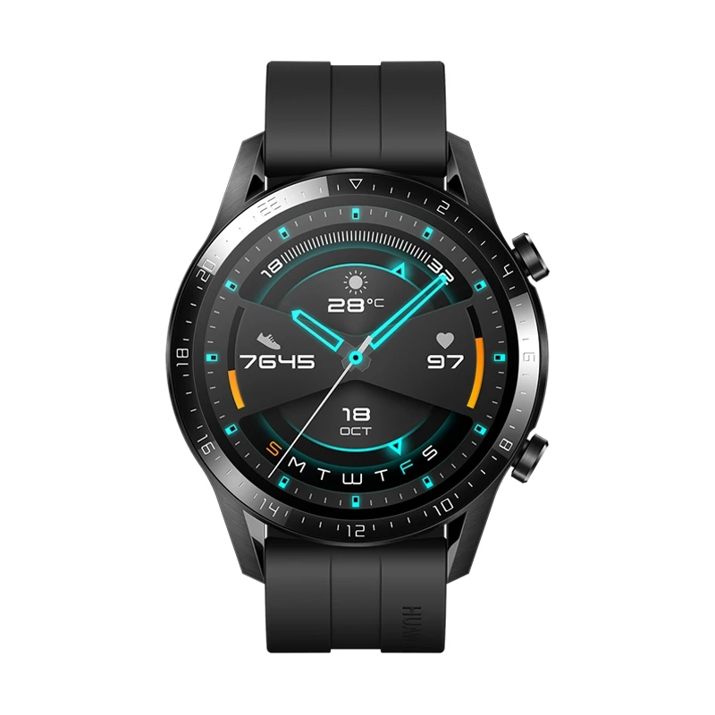 Huawei WATCH GT 2 смарт-часы | Процессор Kirin A1Длительная работа батареи | Разные спортивные режимы - Цвет: Matte Black