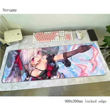 

Azur Lane mouse pad 90x30cm mousepads cute best gaming mousepad gamer wrist rest large personalized mouse pads keyboard pc pad