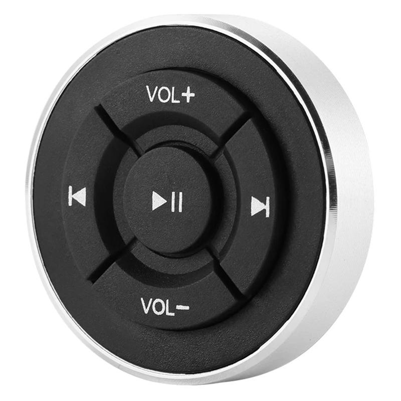 Беспроводной Bluetooth пульт дистанционного управления автомобильный руль мотоцикл велосипед руль медиа кнопка для Iphone для samsung Android телефон