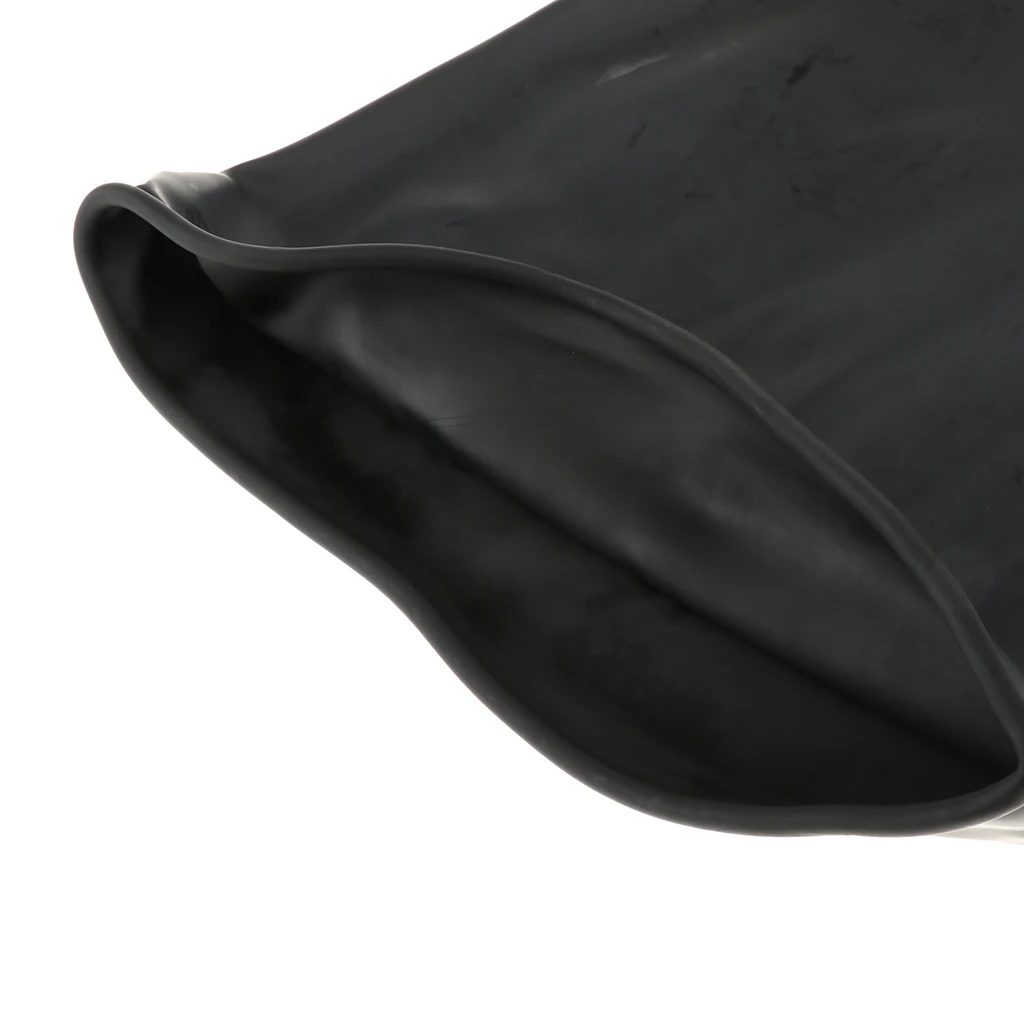 Heavy Duty Latex Gloves Accs, Resist  Alkali And Oil, 60cm 1 Pair, Black