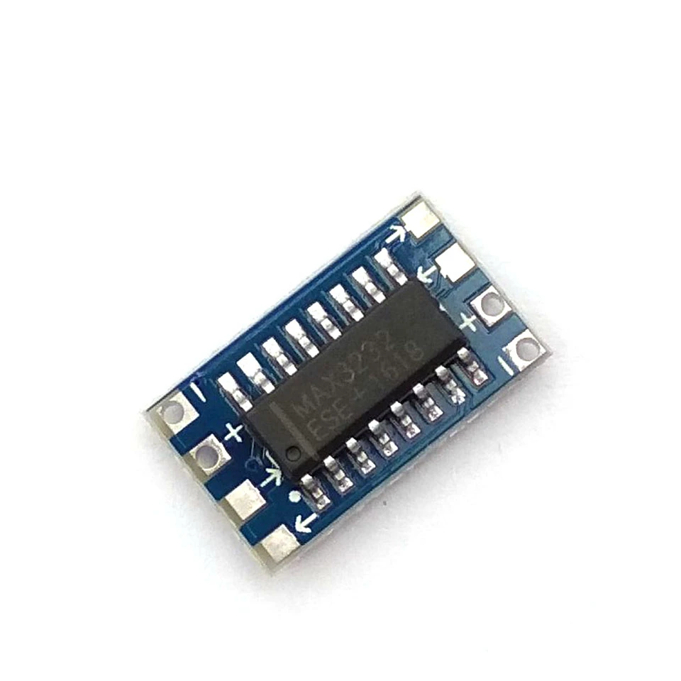 

Mini RS232 MAX3232 Level To TTL Level Board 115200bps Converter Adaptor Module New