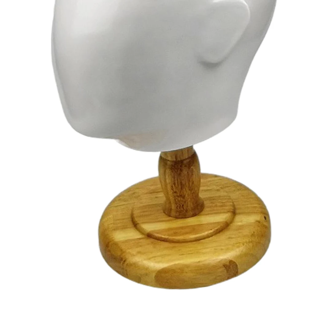Male Mannequin Resin Manikin Head Model Wigs Glasses Hats Jewelry Display Stand