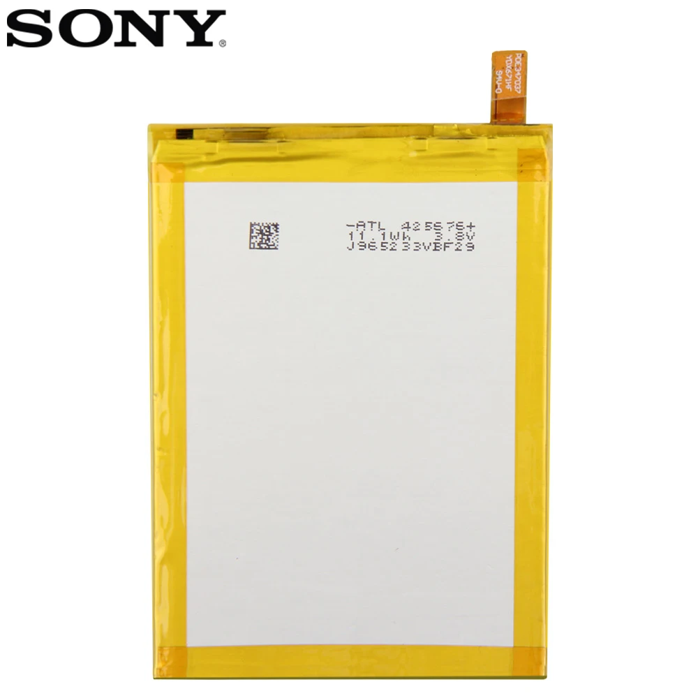 Оригинальная запасная батарея Sony для SONY Xperia XZ F8331 F8332 DUAL XZs G8323 LIS1632ERPC натуральная