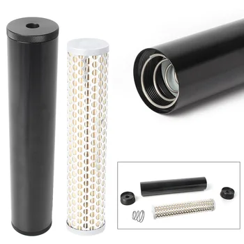 

For Low Profile napa 4003/ wix 24003 Fuel Filter 1/2"-28 1/2" Threaded End Cap Replacement New Billet Aluminum