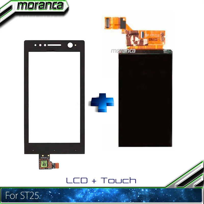 

3.5'' ST25 LCD Screen for Sony Ericsson Xperia U ST25 ST25i ST25a LCD Display + Touch Screen AAA Quality Assembly Repair Parts
