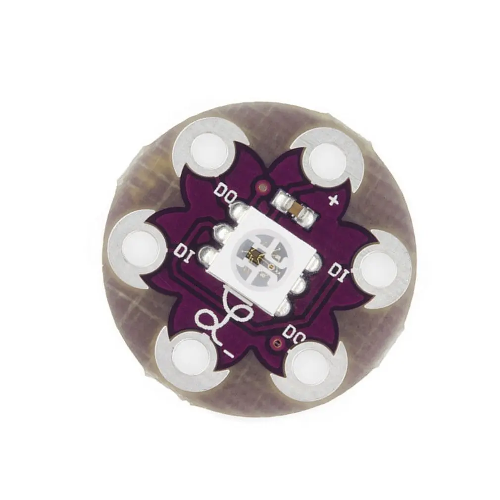 Светодиодный модуль Lilypad Pixel Board WS2812 5050 для Arduino ONLENY|Комплекты умного дома| |