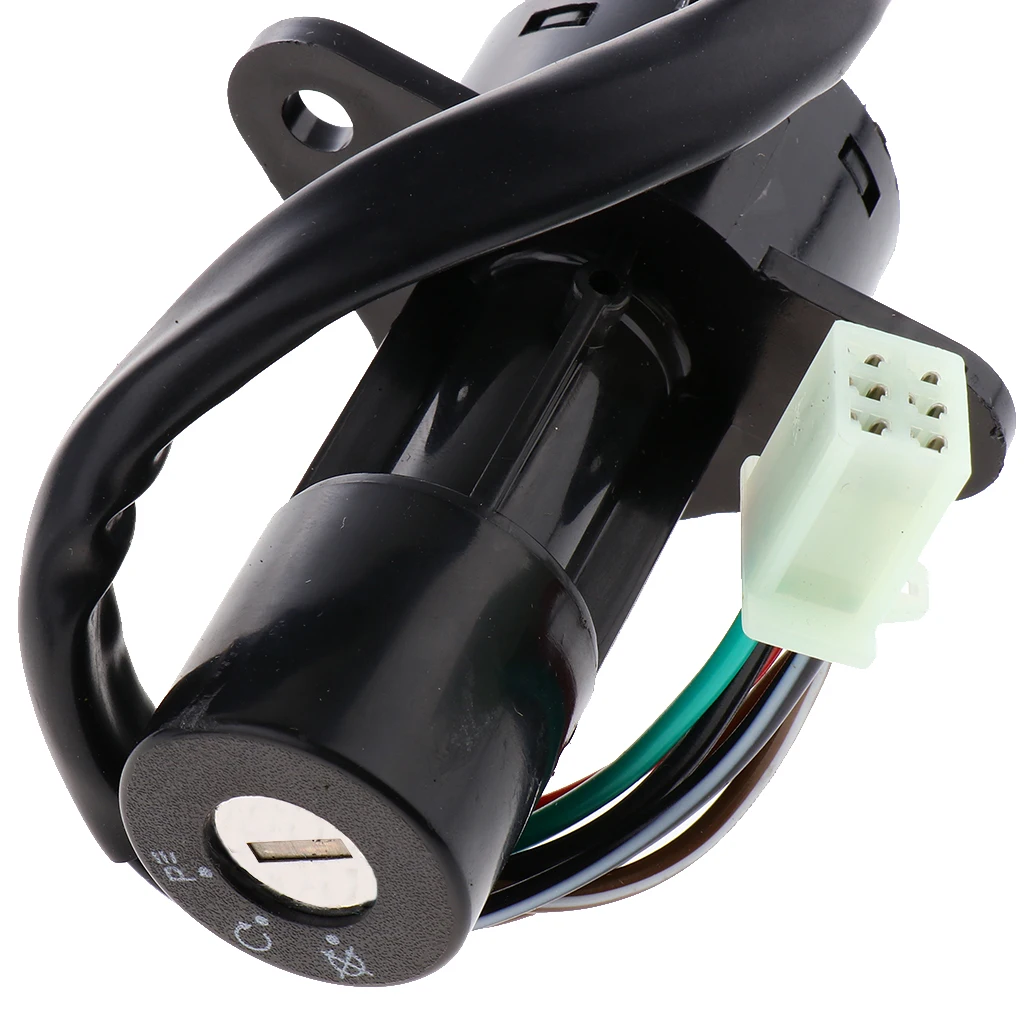 Metal Fuel Gas Tank Cap Ignition Switch Lock Key Water Resistance for Suzuki GS125