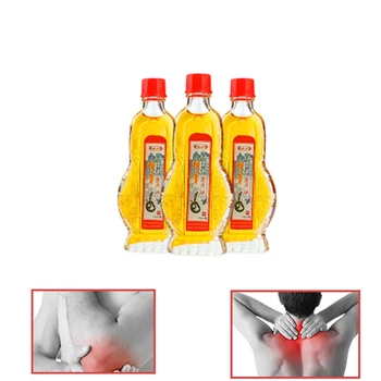 

Nature Herbal Bruises Activating Collaterals Oil Muscle Pain Relief Plaster Exercise Injury Patch Health Care Essential Oil 15m