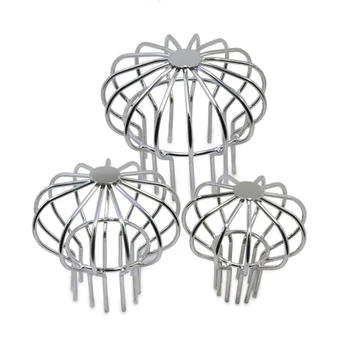 

TOP!-304 Stainless Steel Drain Floor e Drain Lock Floor Line Leak Gutter Guard Filter Strainer Stops Leaves Seeds Debris Gutt
