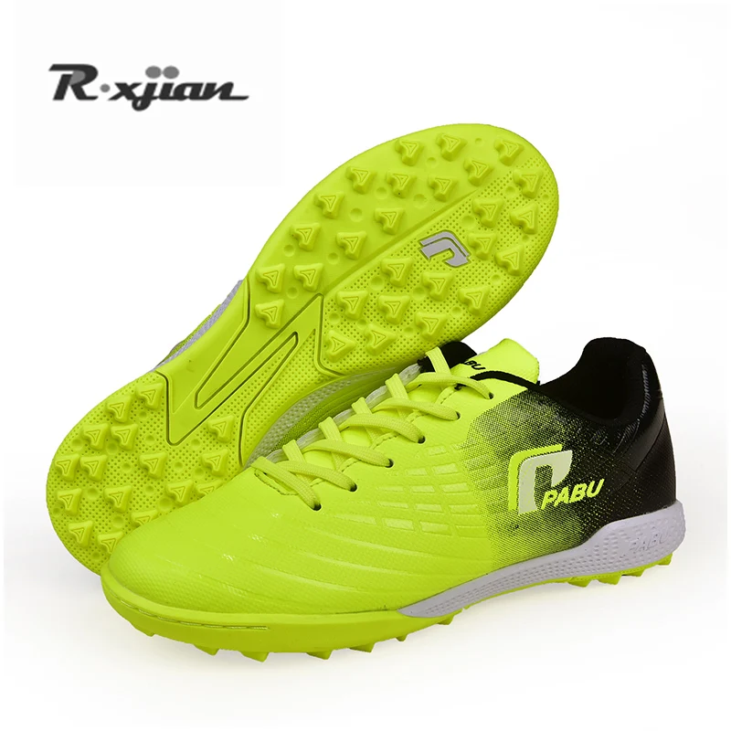 

Outdoor Men Soccer Shoes Boys Football Boots Kids Cleats Training Sport Sneakers Professional Turf Athletic Trainers Size33-44