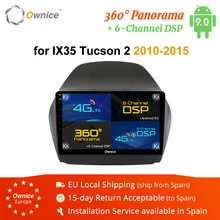 Ownice K1 K2 K3 k5 k6 2Din Octa Core 4G DSP 360 Panorama Android 9,0 reproductor de Radio para coche para Hyundai IX35 2010-2015 GPS Navi DVD