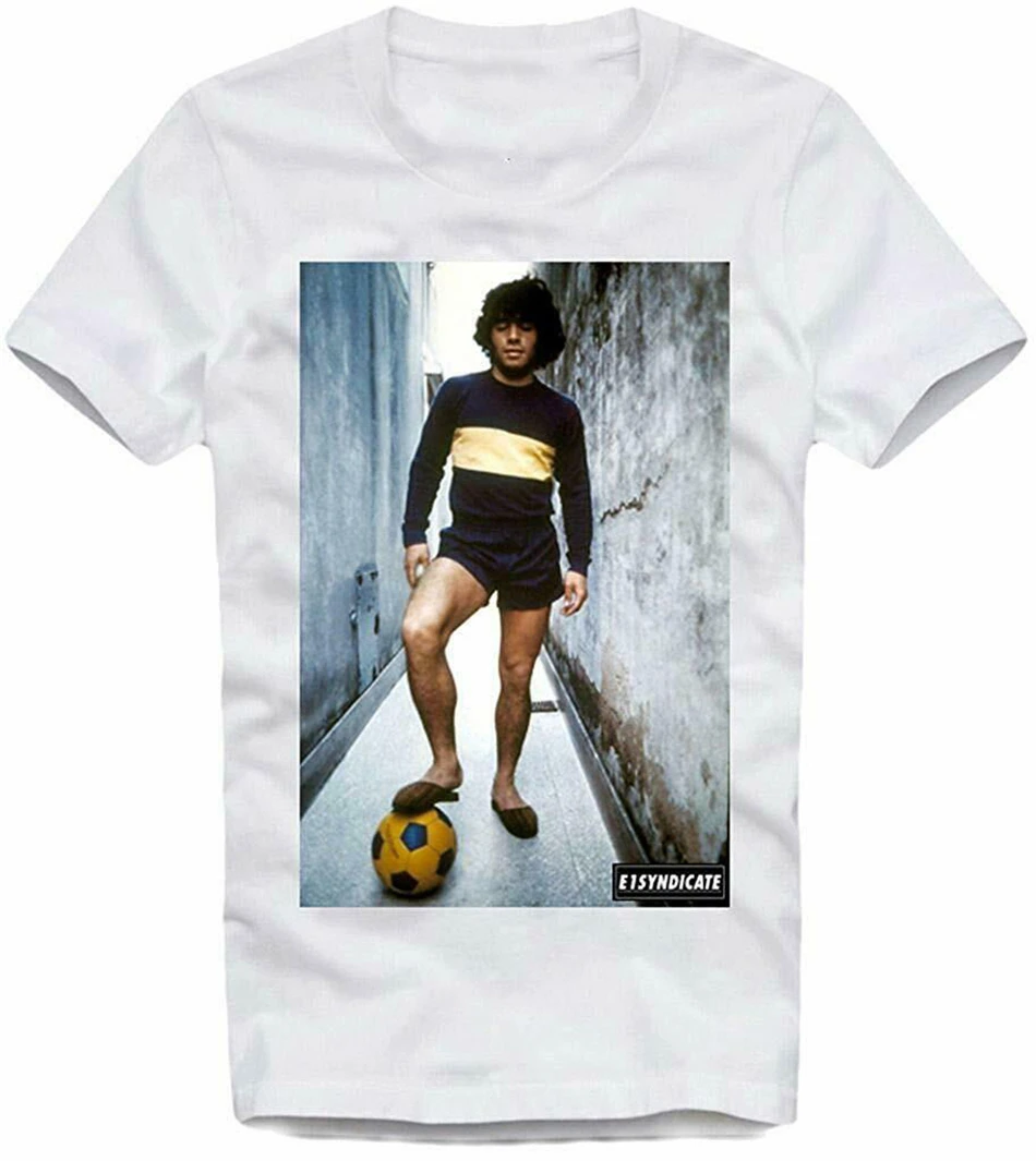 E 1 Syndicate Tシャツvintagディエゴ マラドーナアルゼンチンの手神ジャージ 3852cブランドファッションtシャツ T Shirts Aliexpress