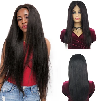 

Natural Color 13x4 Lace Front Wigs Brazilian Straight Lace Frontal Wigs Remy Human Hair Wig Pre-plucked Natural HairlineEUPHORIA