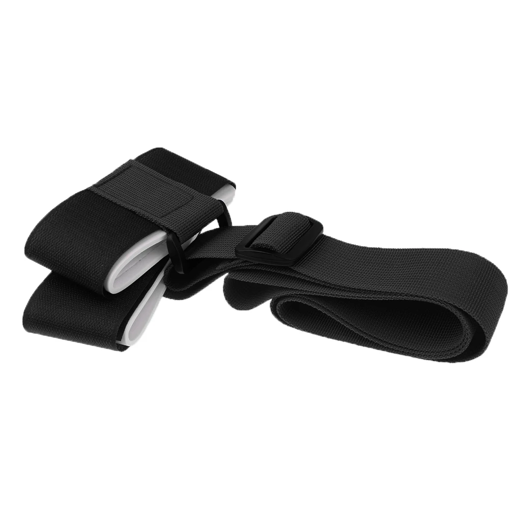Durable Nylon Ski Carrier Straps Shoulder Sling with Cushioned Hook and Loop Fastener Ski Shoulder Carrier Lash 