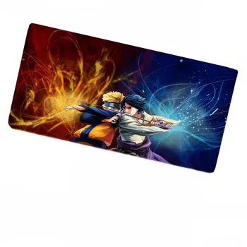 

Congsipad Shop Free Shipping Naruto Cartoon Large Game 900*400mm with Edge Locking Speed Version Game Keyboard Pad for Gamer