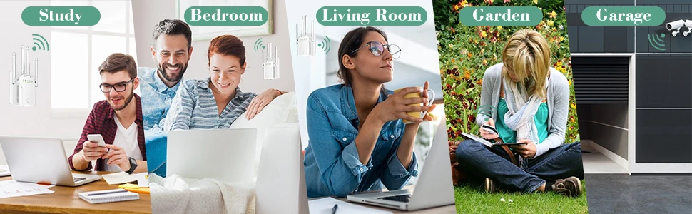 home wifi signal booster 5GHz 2.4GHz Không Dây WiFi Repeater Wi Fi Tăng Áp Wi-Fi Tốc Độ 1200Mbps Bộ Khuếch Đại 802.11AC 5G WiFi Tầm Xa bộ Mở Rộng Điểm Truy Cập wifi signal booster best buy