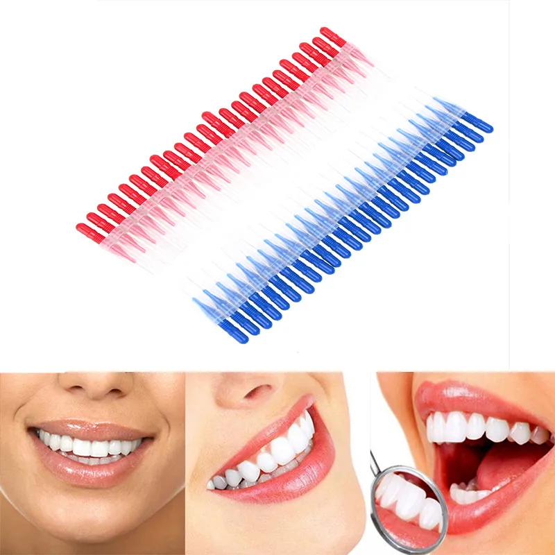8/50PC Tooth Flossing Head Hygiene Dental Plastic Interdental Brush Toothpick Healthy For Teeth Pick TeethBrush | - Цена: 39,30 - 451,90 руб.