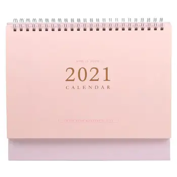 

1Pc Home Calendar 2021 Calendar Tabletop Calendar Creative Coil Calendar