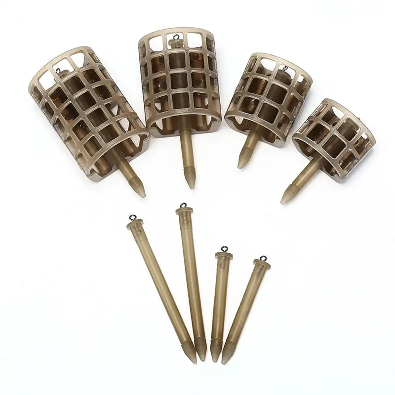 1pc Bait Cage Fishing Tackle Feeder Tool Accessories Fishing Feeder 25G 30G  Fishing Gear