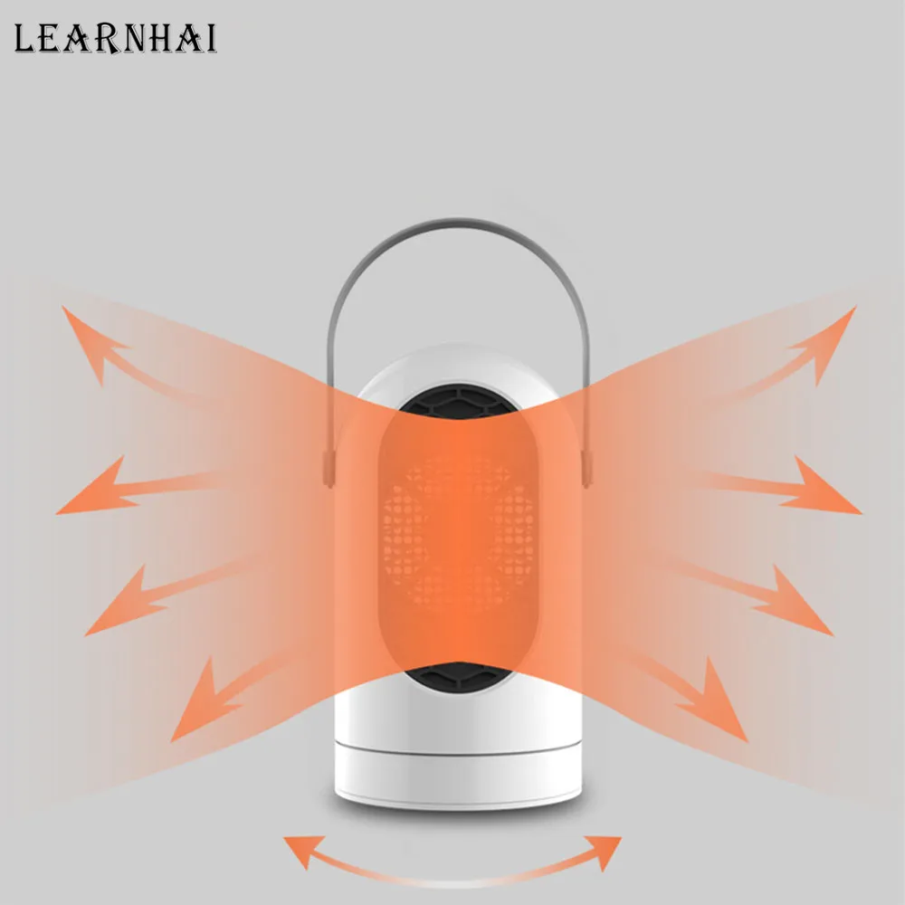 LEARNHAI Рождественский подарок 400 Вт портативный мини домашний обогреватель Электрический вентилятор зимний теплый Настольный кондиционер для дома и офиса