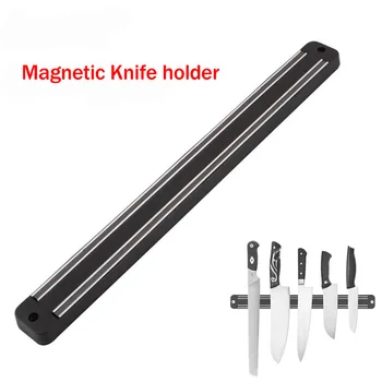 

1pc Useful Magnetic Knife Holder Wall Mounted ABS Metal Knives Storage Household Kitchen Accessories Magnet Knife Organizer Rack