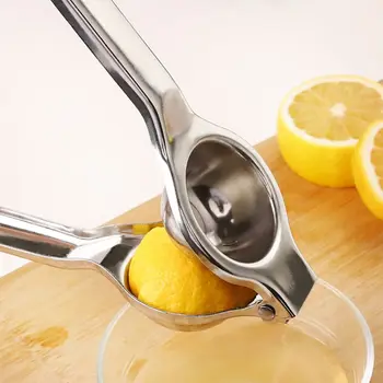 

Lemon Lemon Squeezer Stainless Steel, Manual Lime Citrus Press Squeezer,Metal Hand Kitchen Juicer Durable Duty Stainless Steel